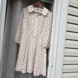 Ted Baker London Polka Dot retro dress